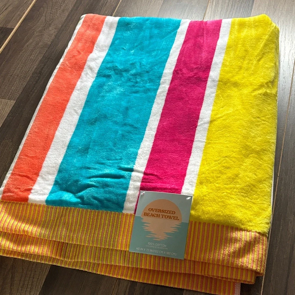 Striped Beach Towel